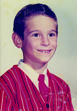 Rabbi as a young boy.