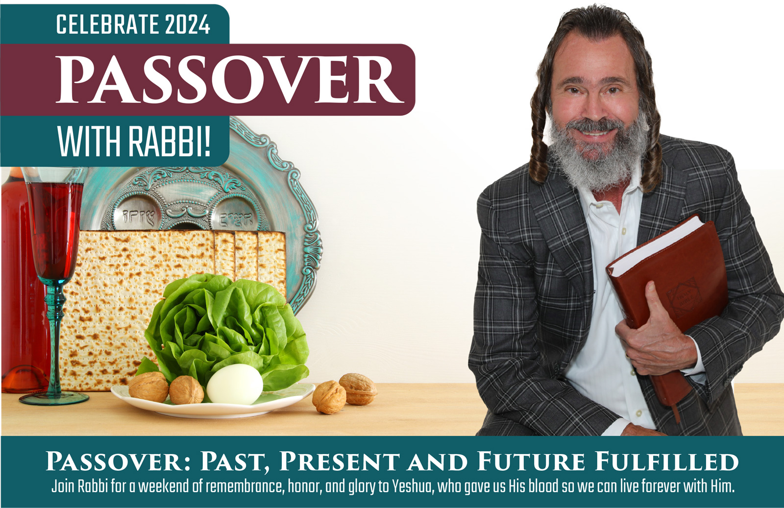 Celebrate 2024 Passover with Rabbi